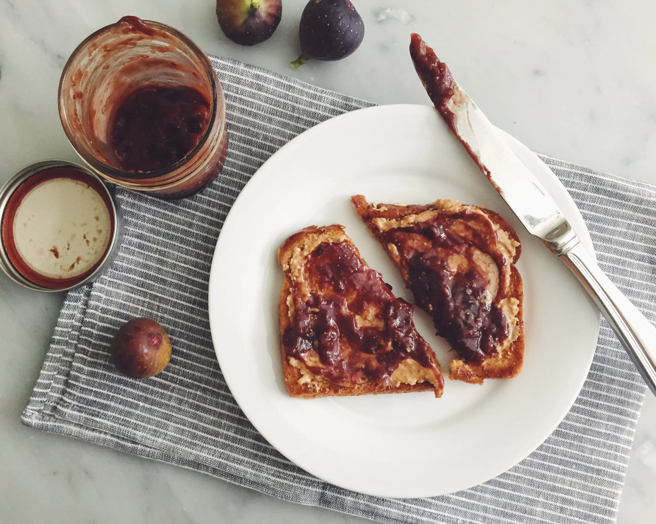 Spiced Fig and Chocolate Preserves with Cognac