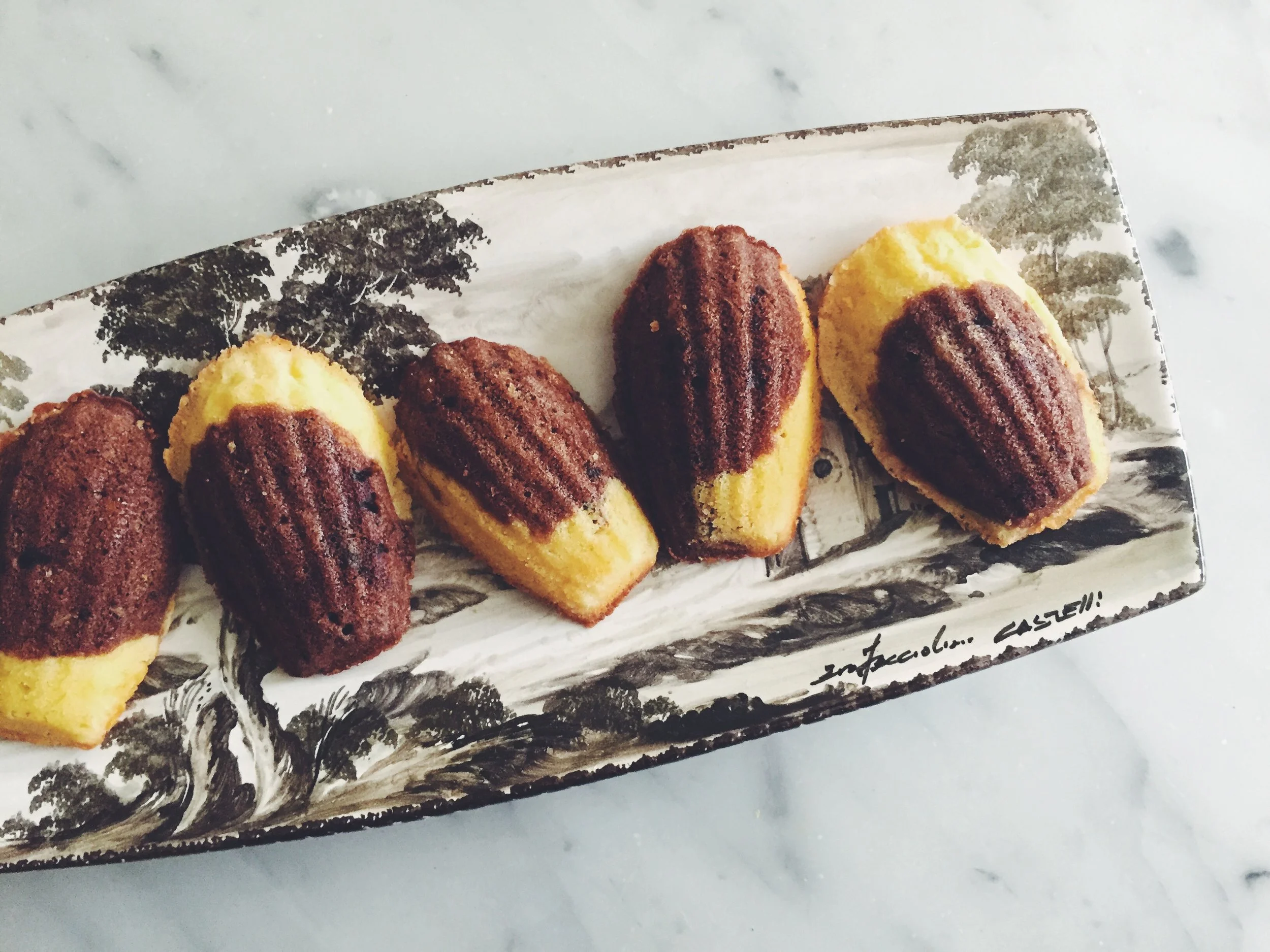 Chocolate-Orange Madeleines