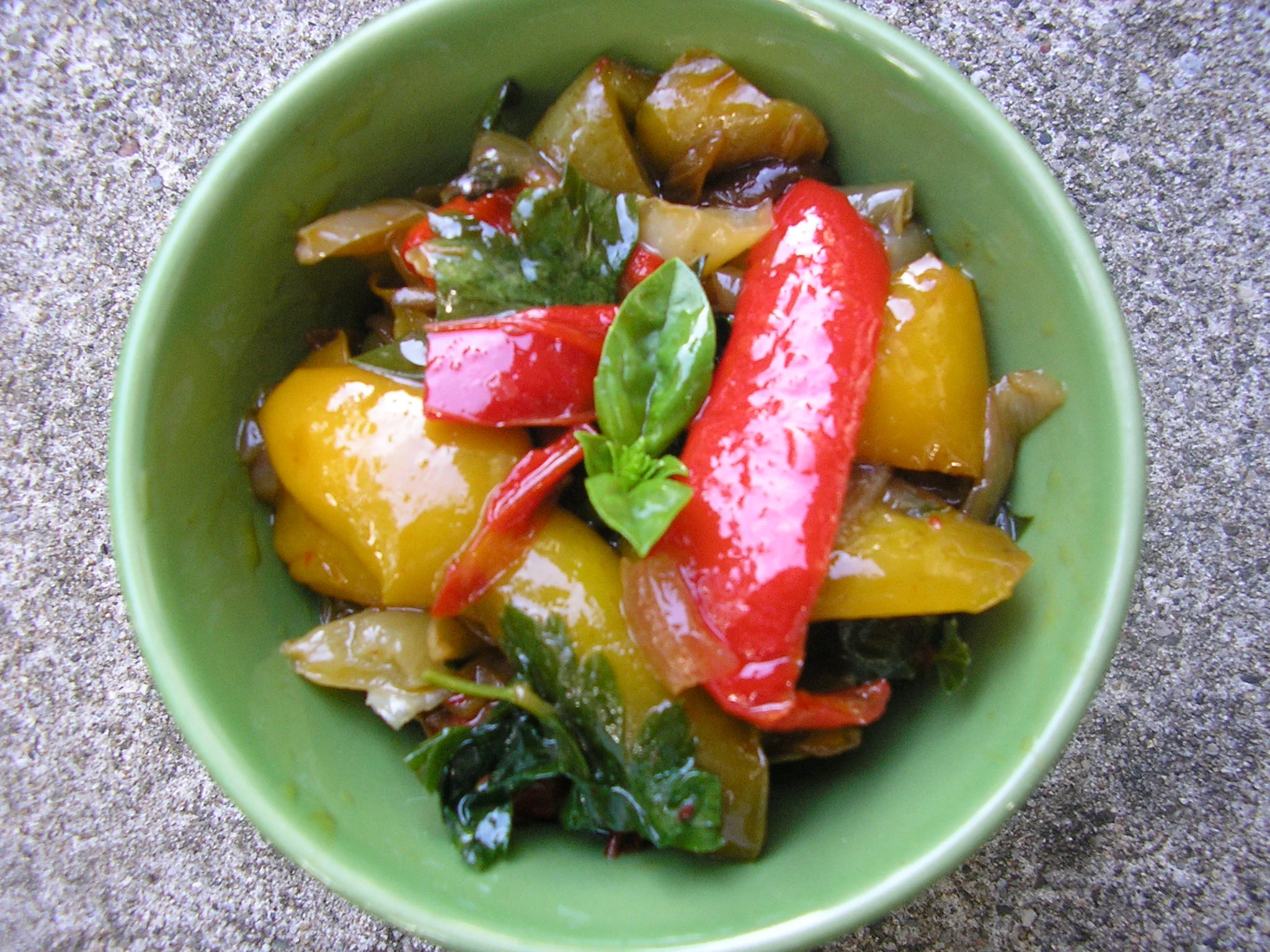 Peperoni in Padella {Pan-Fried Peppers}