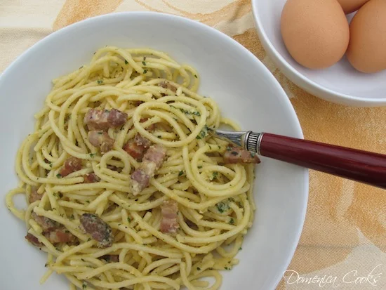 The Italian Mamma's Spaghetti alla Carbonara