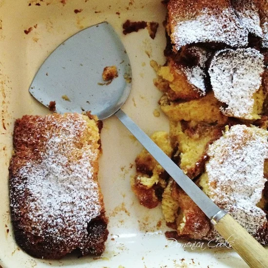 Baked Pandoro French Toast