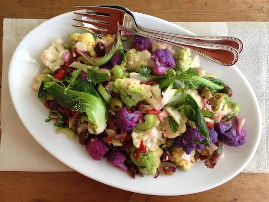 Winter Cauliflower Salad