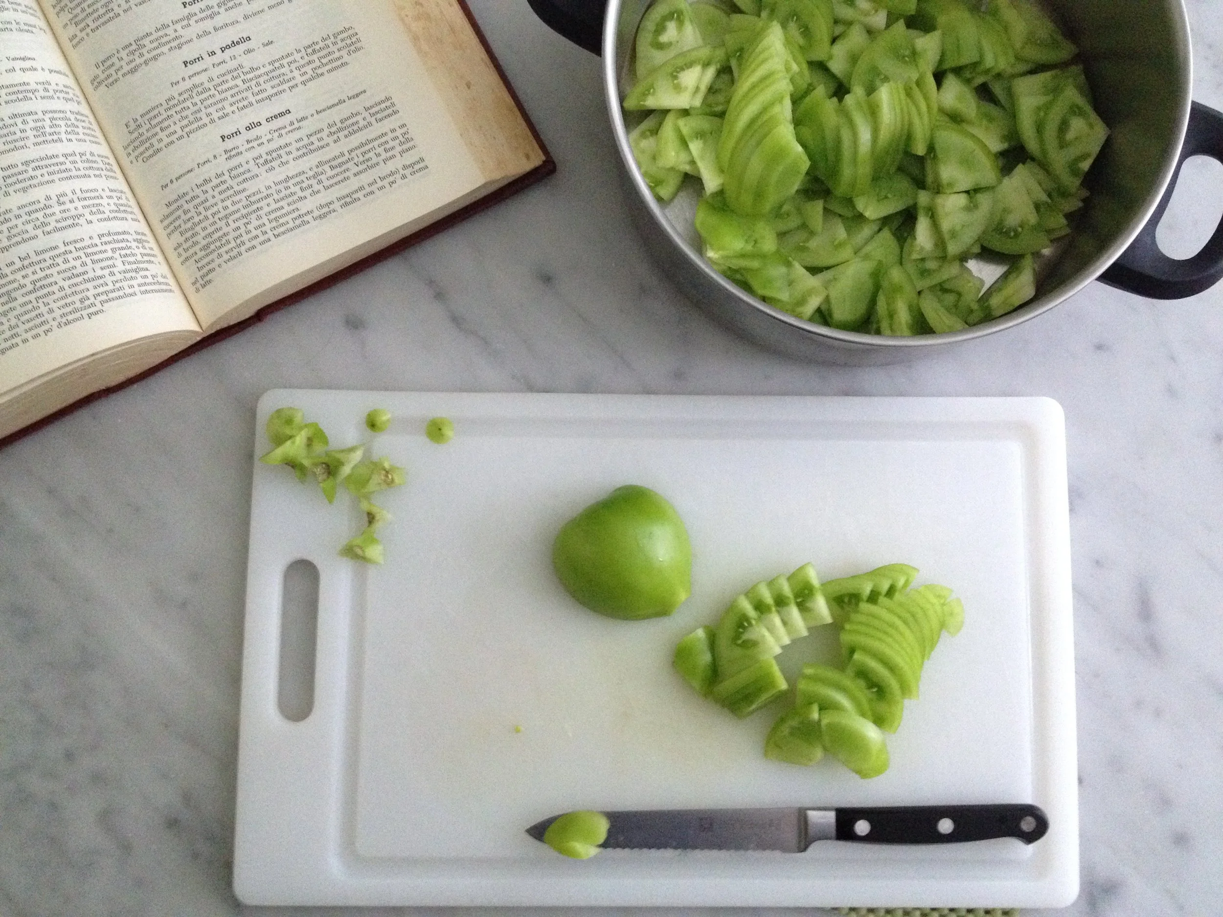 Green Tomato Preserves