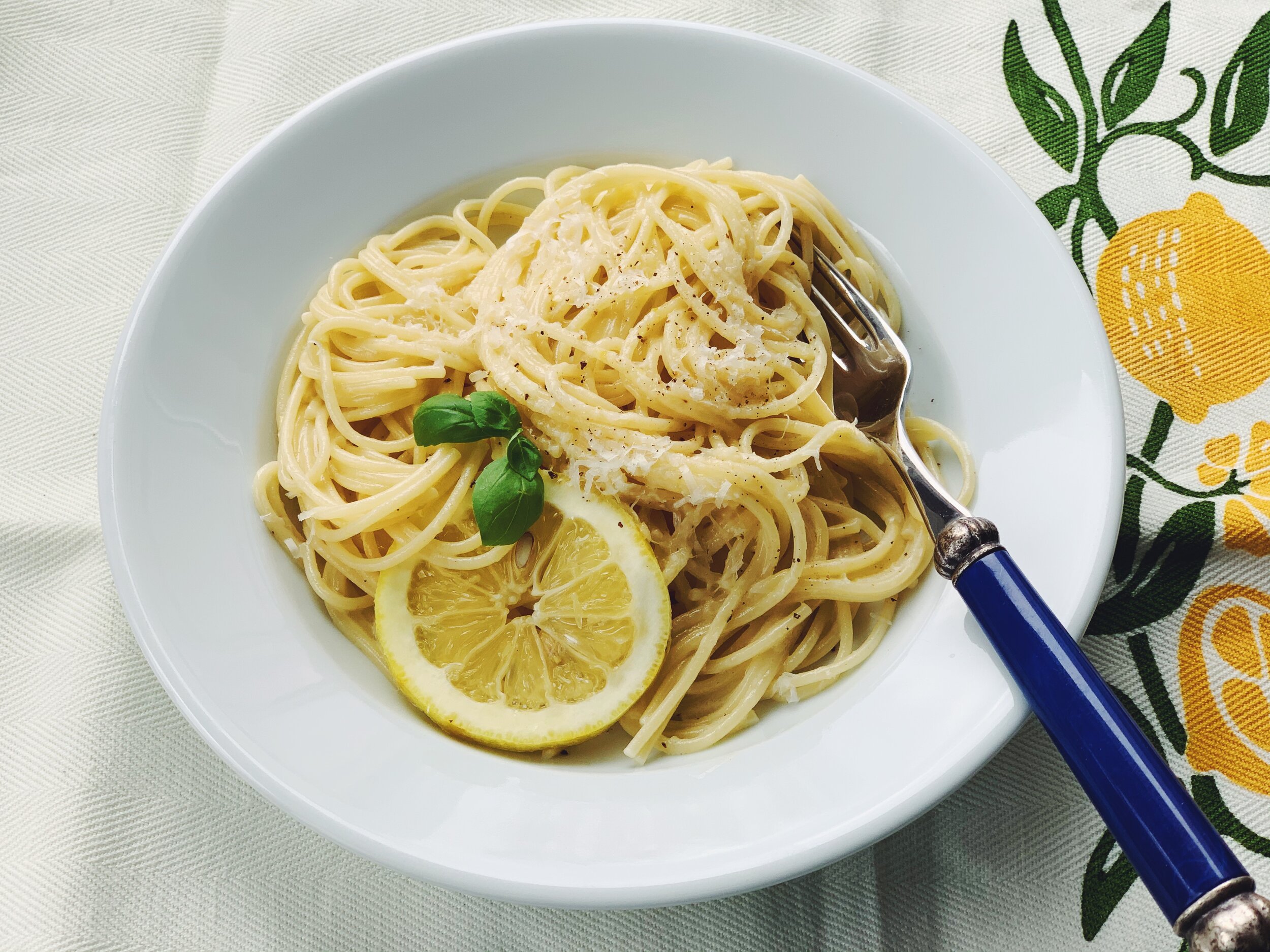 Spaghetti al Limone — Domenica Cooks