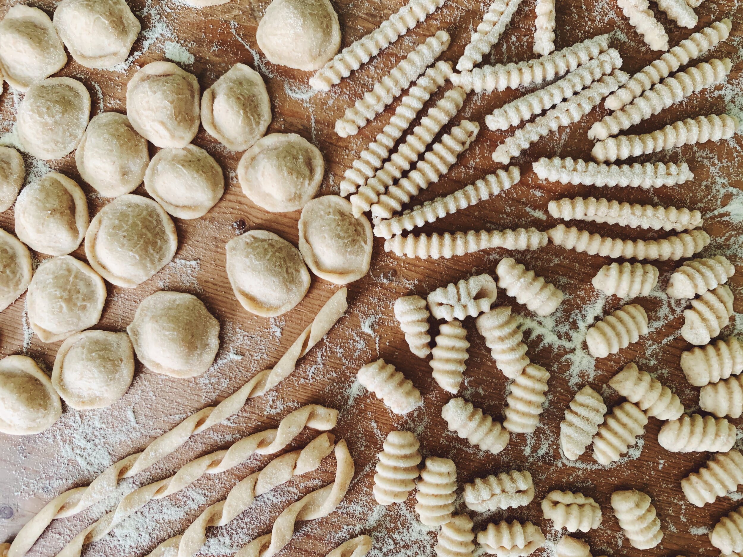 Homemade Cavatelli Pasta - Inside The Rustic Kitchen