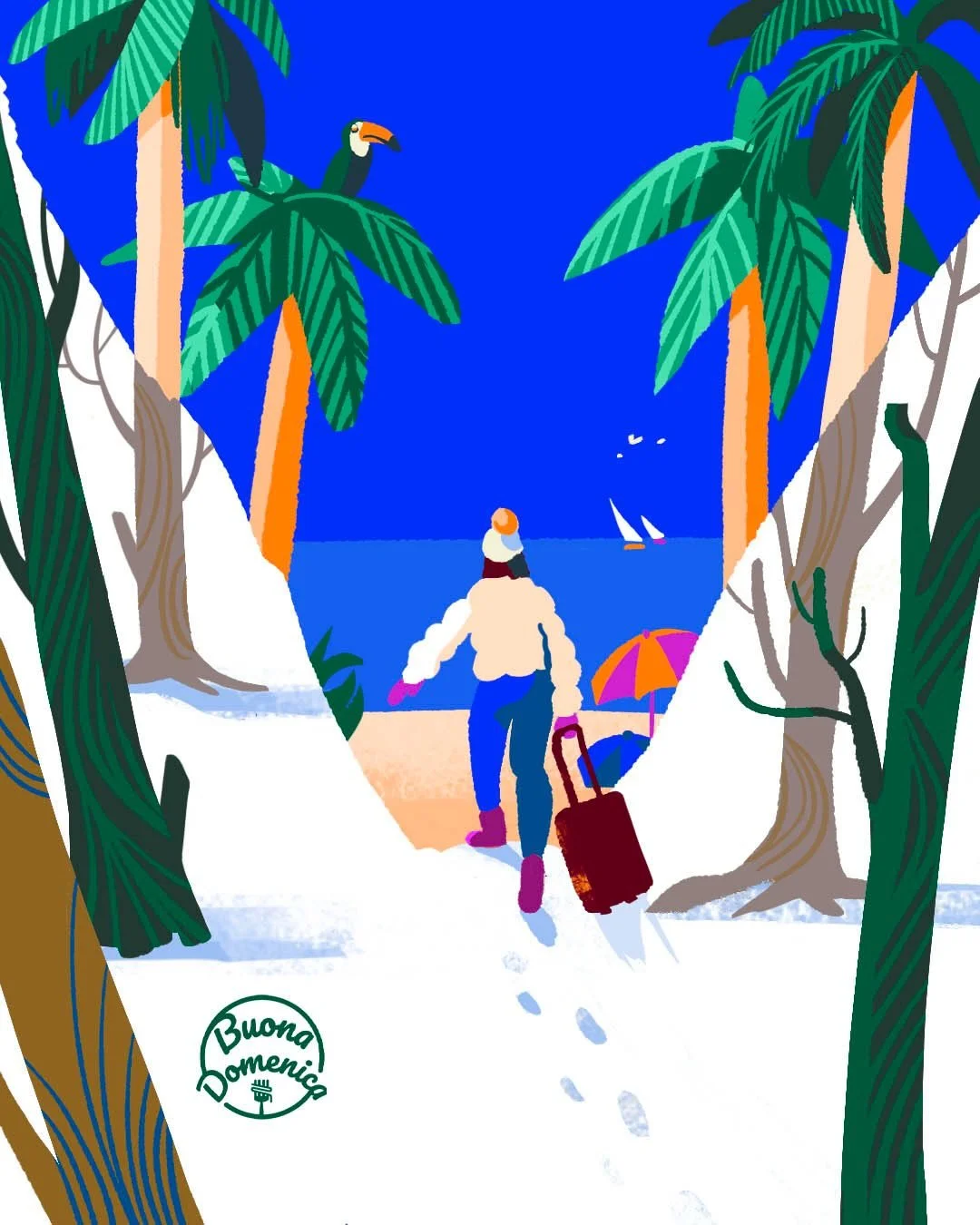 MARZO: a tropical detour, with a recipe for L&egrave;ter di Pinda ~ peanut S cookies from Cura&ccedil;ao that are decidedly NOT Italian and yet quite similar to Italian S cookies. Perfect for dunking in your morning cappuccino ☕️.
.
Also: #ITALIANCOO