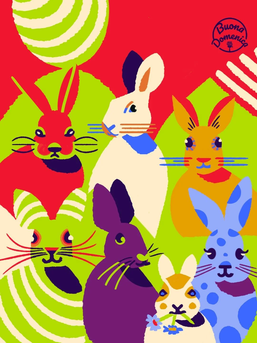 Buongiorno ☀️ e buona domenica ✨
In this week&rsquo;s newsletter, a recipe for giant Easter Bunny cookies 🐇 which my mom used to make for my sister and me when we were kids.
.
In Abruzzo, where my mom grew up, girls are given a large doll cookie (la