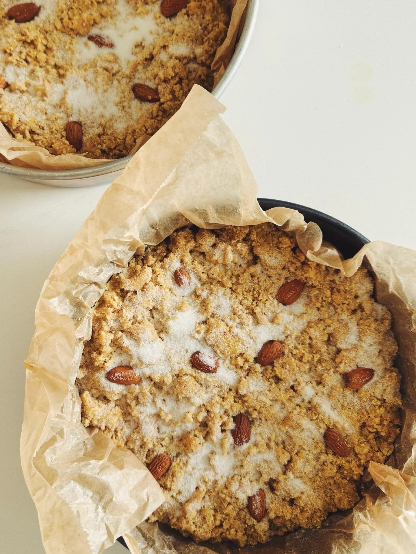 Two tempting sbrisolona cookies for tomorrow evening&rsquo;s event at the Museo Italo Americano @museoitaloamericano. Thank you @tuesdayrecipe for letting me take over your kitchen today 🇮🇹🍪
#italiancookies #italiancookiescookbook