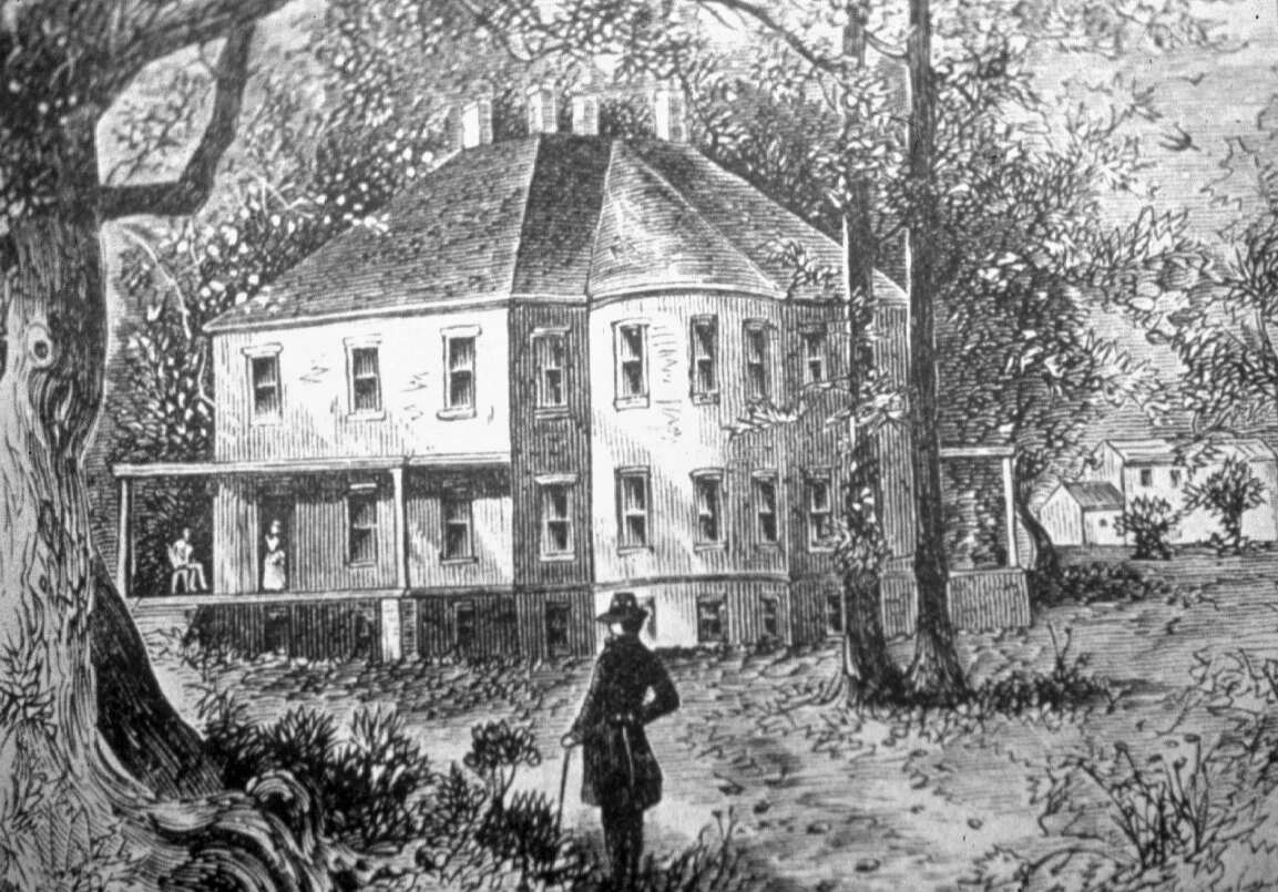  One of Morris’ tenant houses at “The Hills.” Photo courtesy Philadelphia Parks &amp; Recreation. 