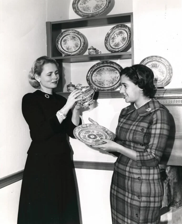  Members of the Colonial Dames in 1957. Photo courtesy Philadelphia Parks &amp; Recreation 