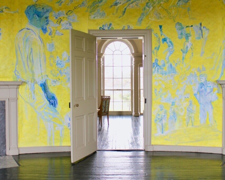 Lemon Hill hosts artist Jane Irish’s “Antipodes” project in 2017.