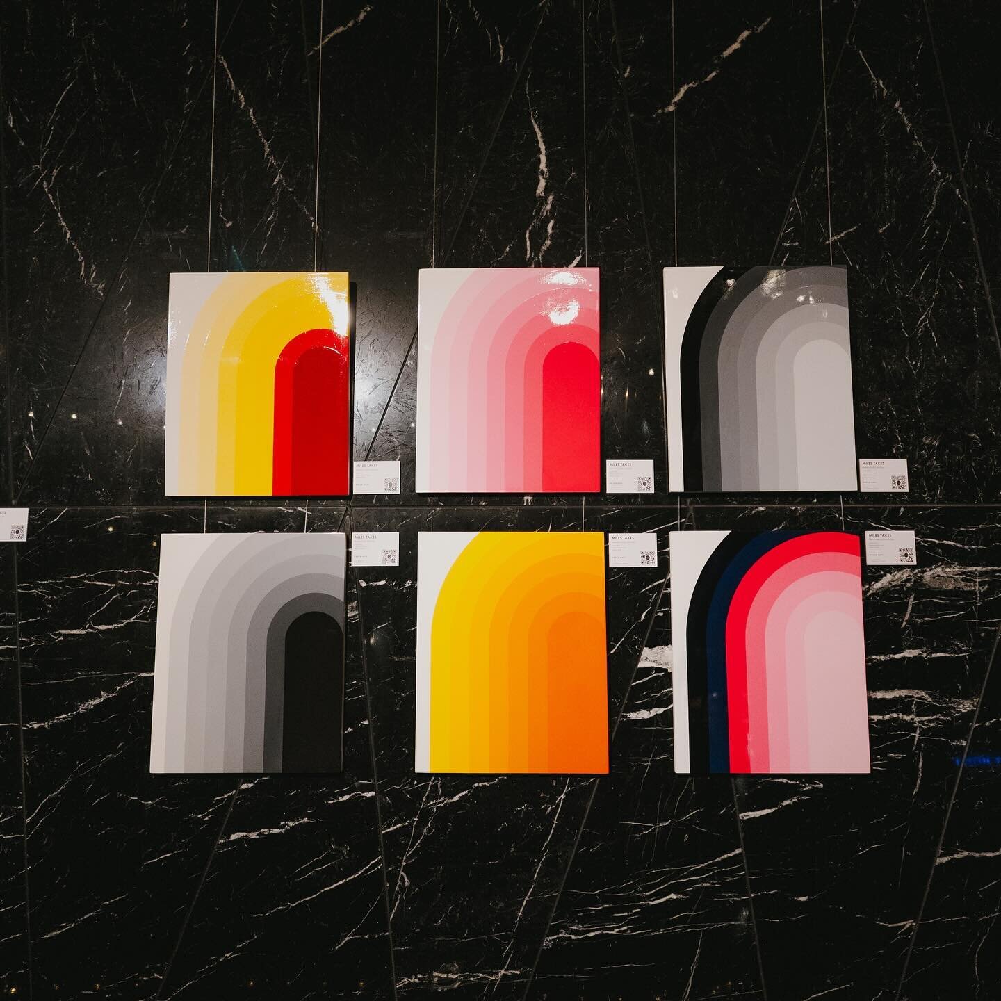 New LOOP SERIES from MOMENTS by @milestakes at @melondonhotel available to buy on www.gonerogueldn.com or Link in bio

Fuchsia Loop, Untitled
Orange Loop, Untitled
Grey Loop, Untitled
Yellow Loop, Untitled
Black Loop, Untitled

50.8 x 40.5 unframed |