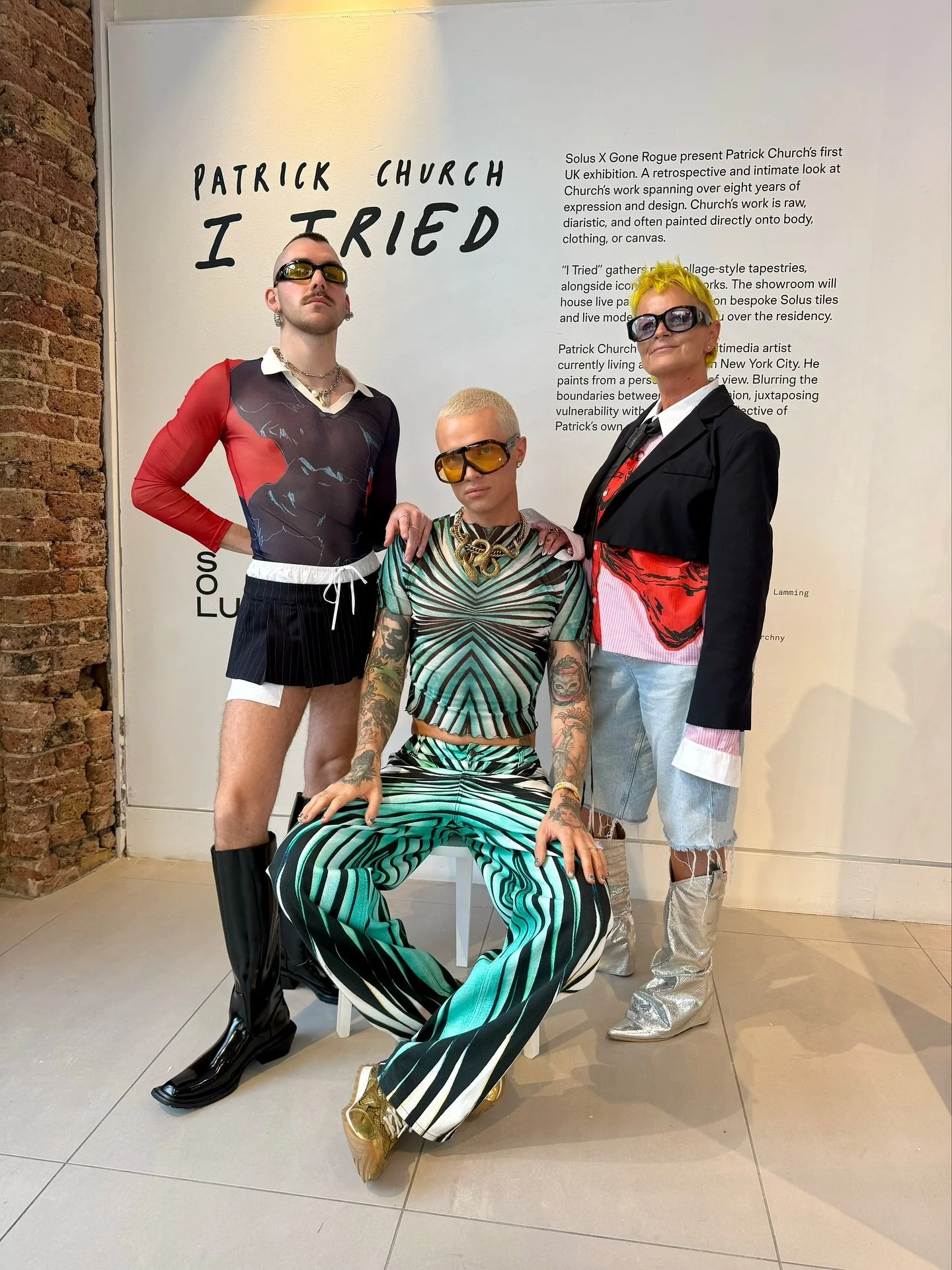 I TRIED by Patrick Church is officially open!

16 - 19th Sep

Come and explore Patrick&rsquo;s first uk exhibition and fashion pop-up store hosted by @solusceramics 

with support by @xoxo.soda 
brochure produced by @nirvanacph 

#patrickchurch