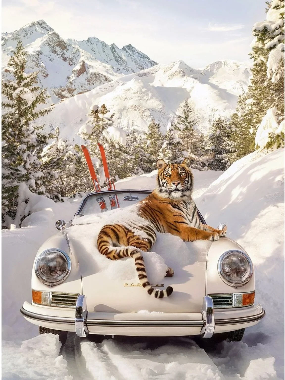 To get you in the mood for the snow ❄️
Tiger In St Moritz by Paul Fuentes
Edition of 80
55 x 70
&pound;495
Available on website