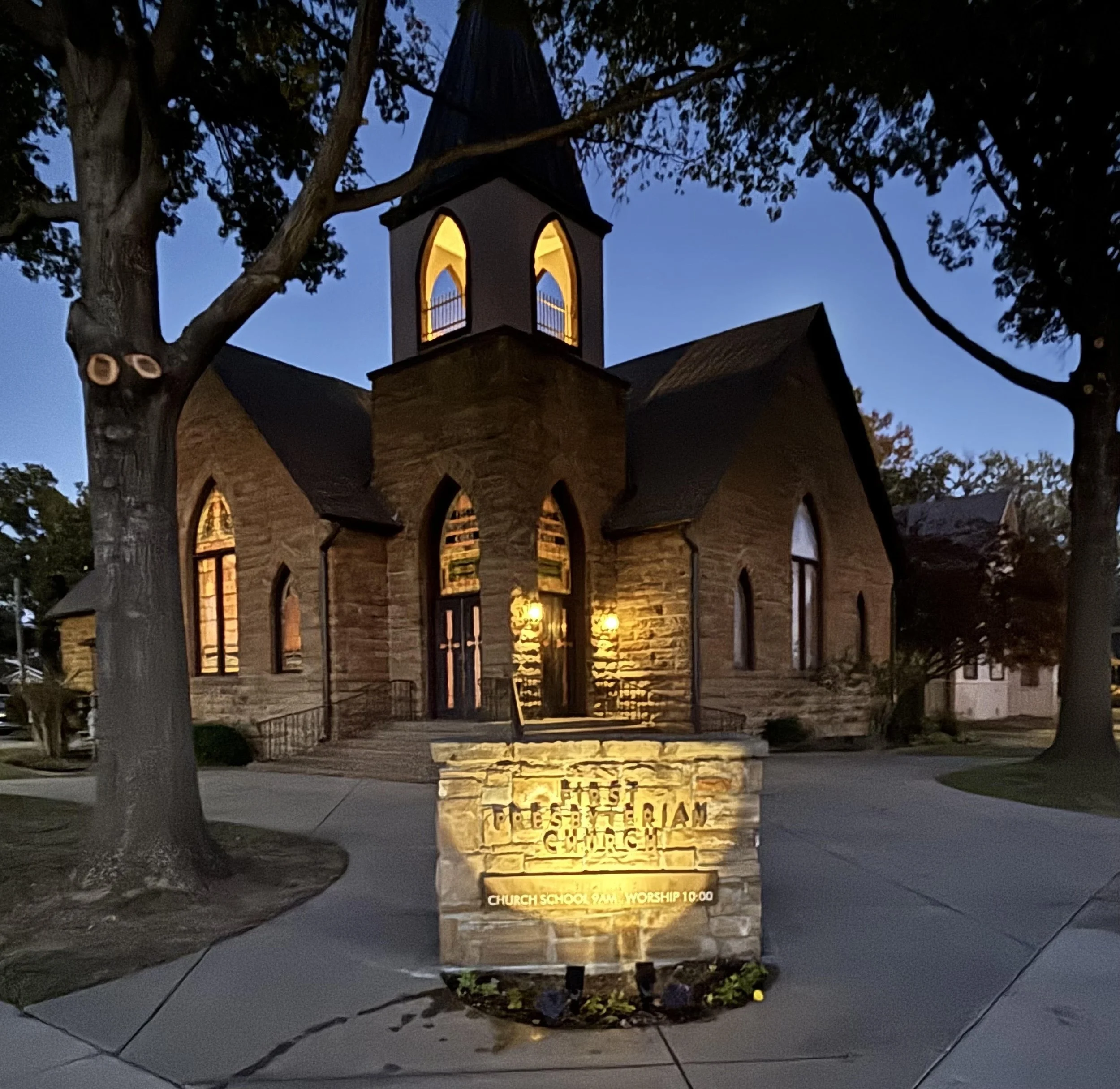 11-03-2025 Church with Lights On Mike McClaren.jpg