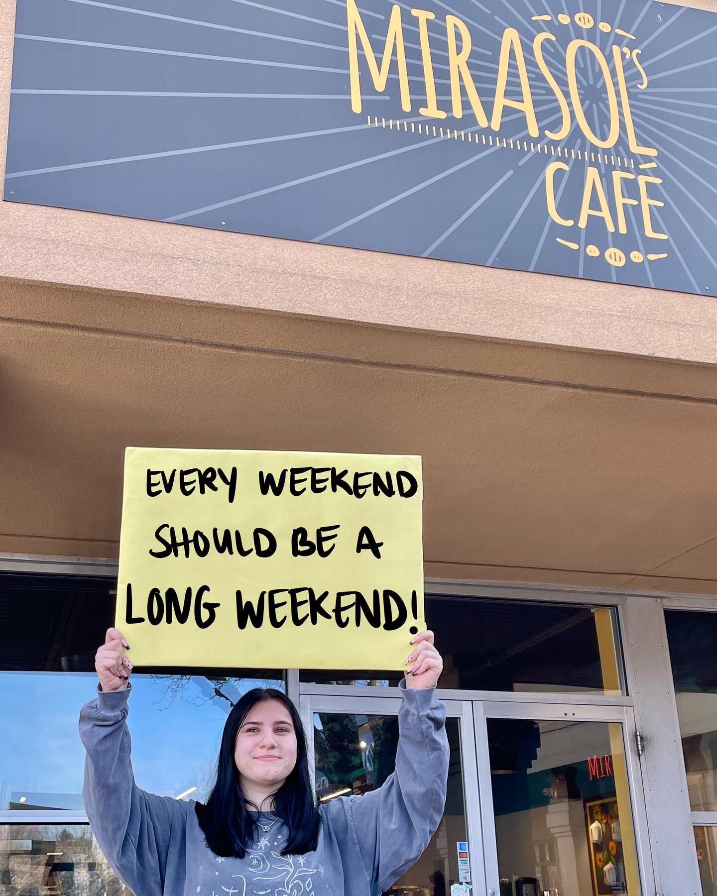 I am speaking on behalf of the entire world when I say every weekend should be a long weekend! Our New Bedford location hours have extended to 7pm today! Today is the last day to grab your FREE hot or iced coffee with a purchase of a breakfast sandwi