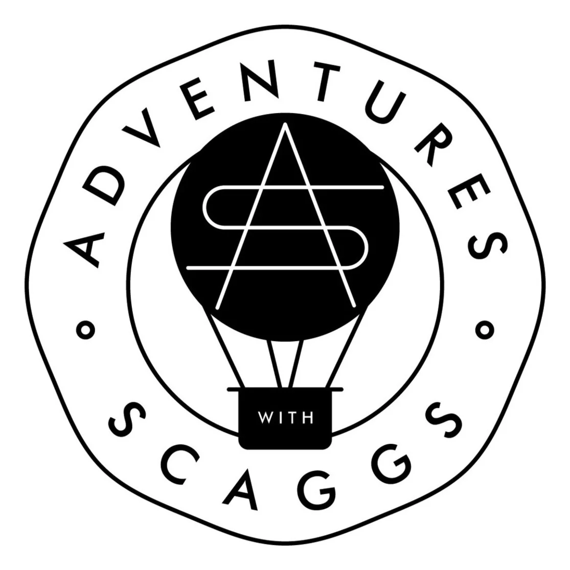 Adventures with Scaggs Logo Mark