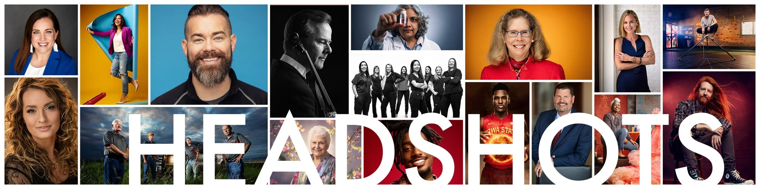 Business headshots and commercial advertising photography in Iowa ...