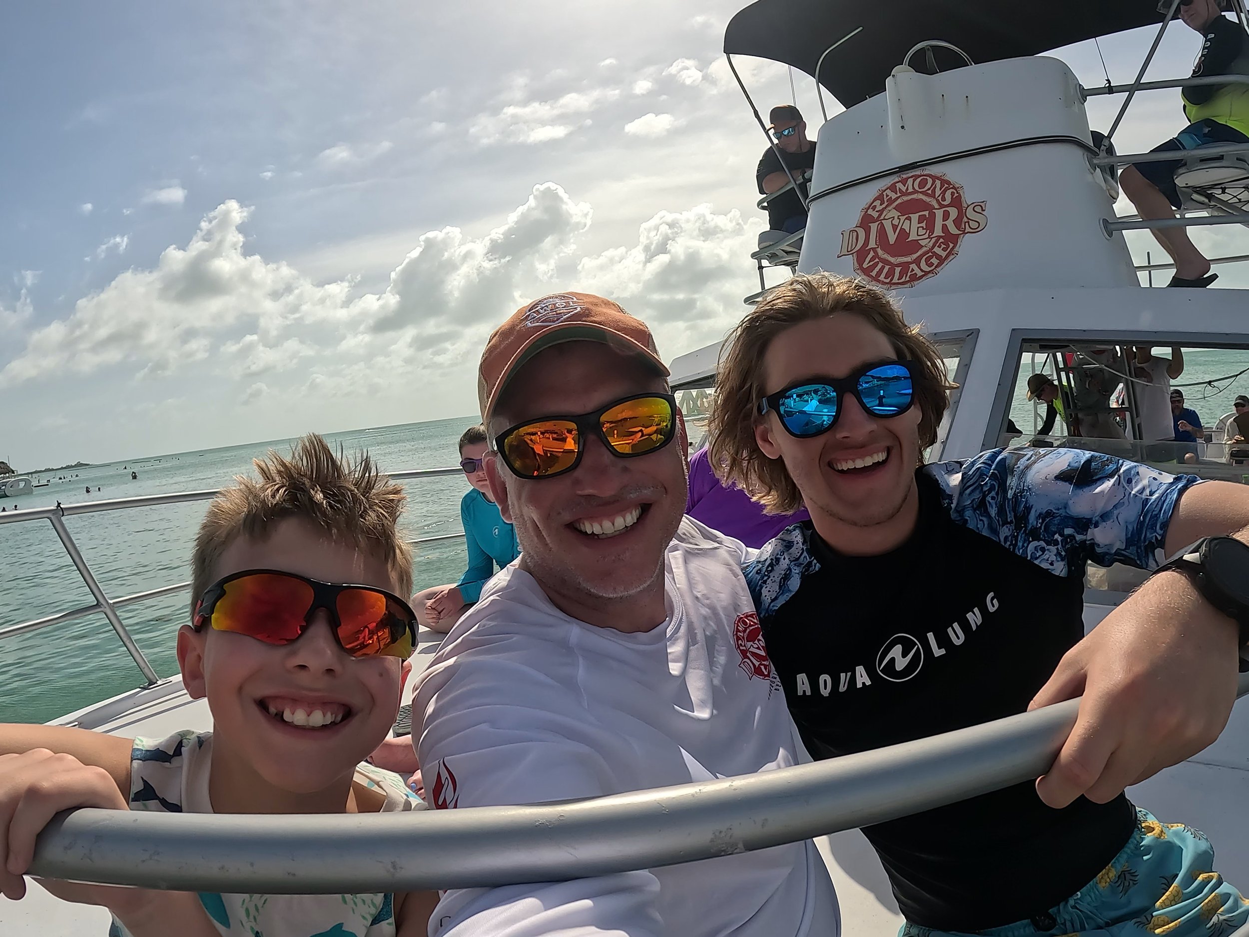 AWOL Divers with Ramon's Village in Belize.jpg