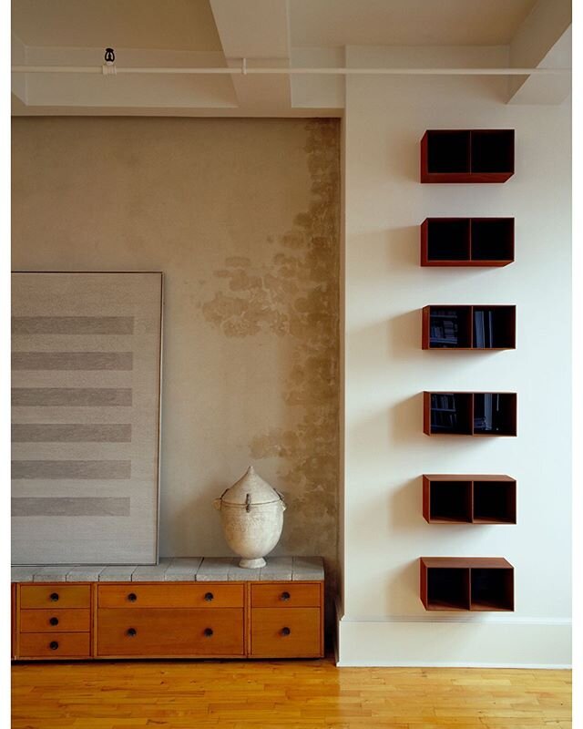 @sullybonnelly 's union square loft with @dara_caponigro for @archdigest . I love #donaldjudd 's &quot;untitled&quot; sculpture juxtaposed with this vase from antiquity/seems so perfect ! But I will never forget that day....At 9:30 am Sept 11, 2001 w