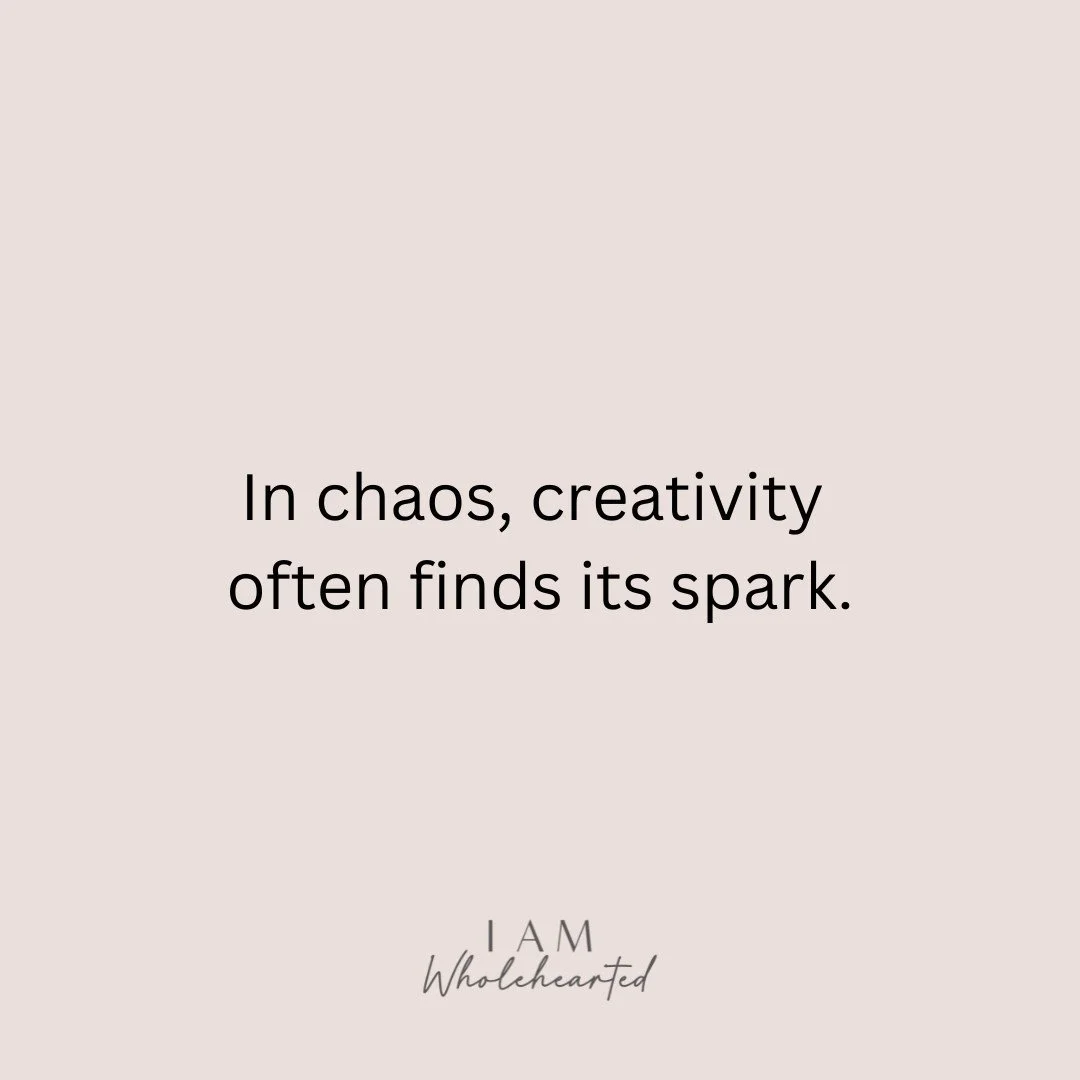 It&rsquo;s in the messiness of life that we discover new ideas and unexpected inspiration. When things feel overwhelming, I&rsquo;ve learned to embrace the chaos and let it fuel my creativity. Every challenge can lead to a breakthrough, and every mom