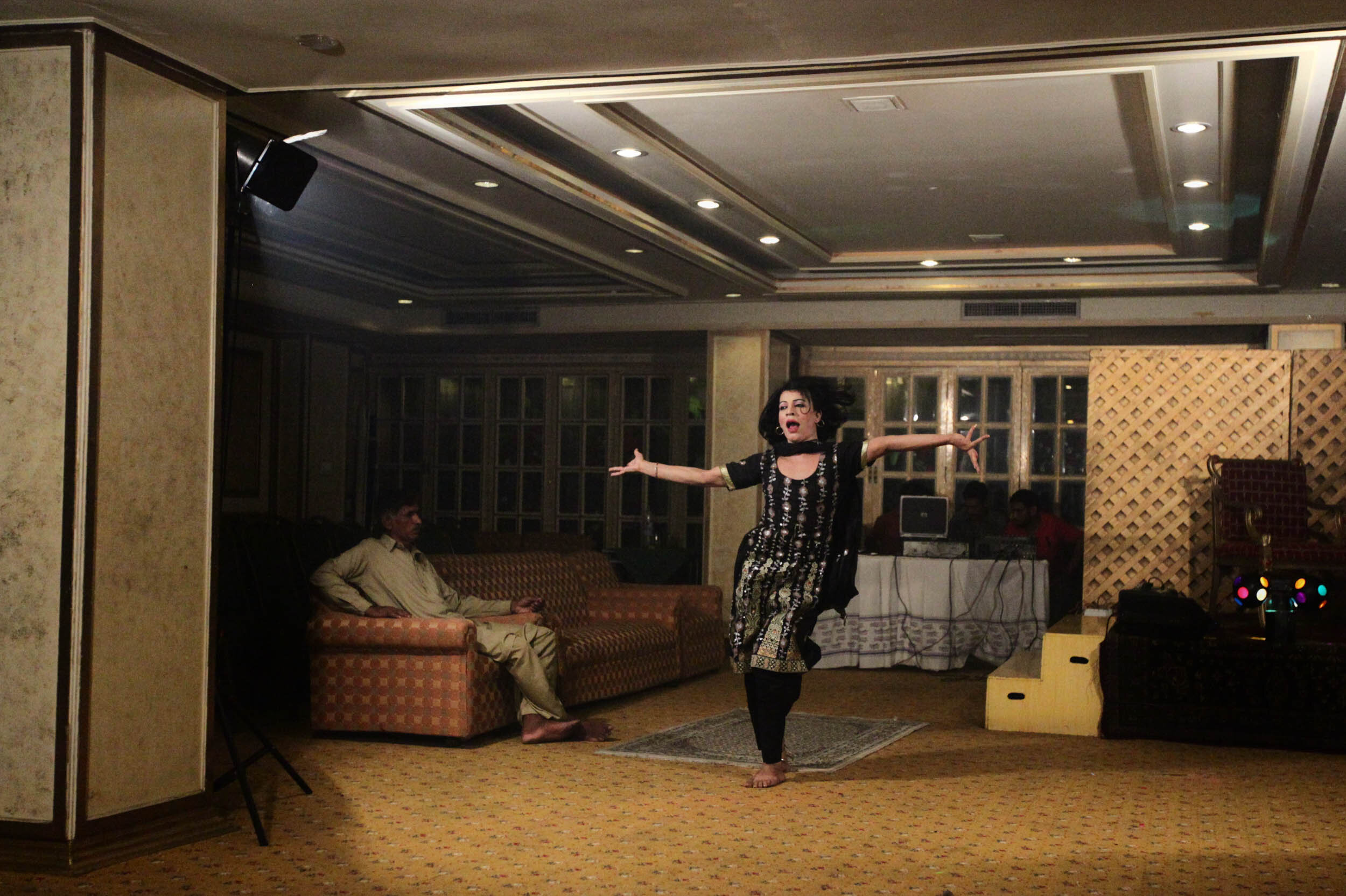   Khusra  performing at a party, Rawalpindi, July 31/2011.  