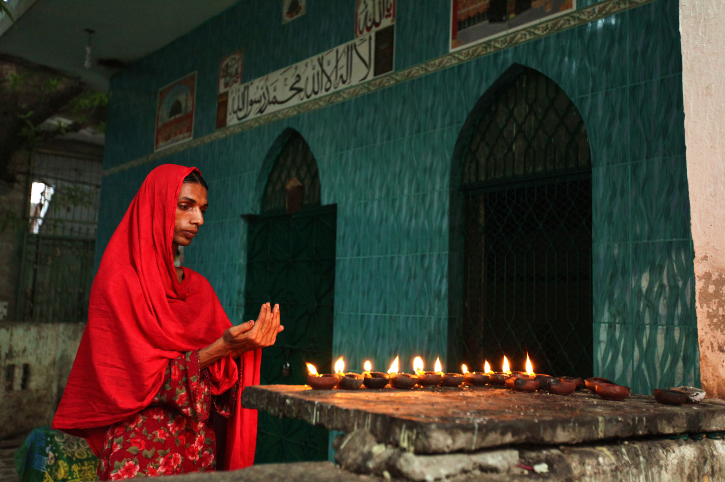   Khusra  at a Sufi shrine, Lahore, July 13/2011.  