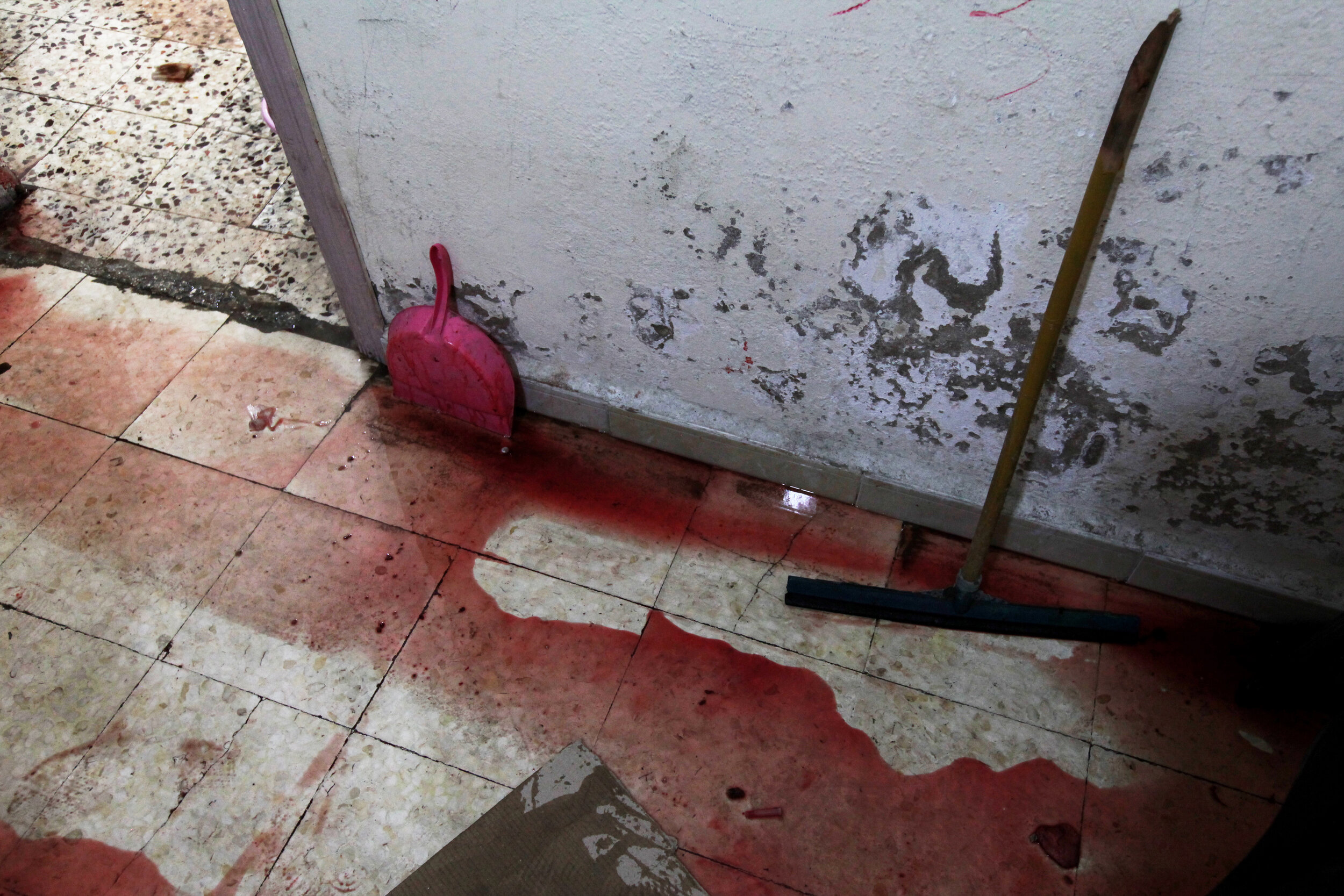  Makeshift medical centre, Bayada, Homs, Feb 28/2012.  