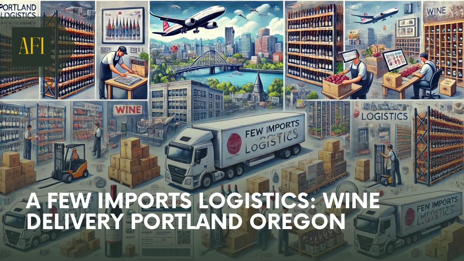 A Few Imports Logistics: Wine Delivery Portland Oregon