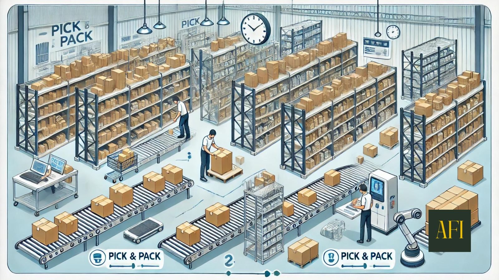 A Few Imports Logistics Pick and Pack Warehouse