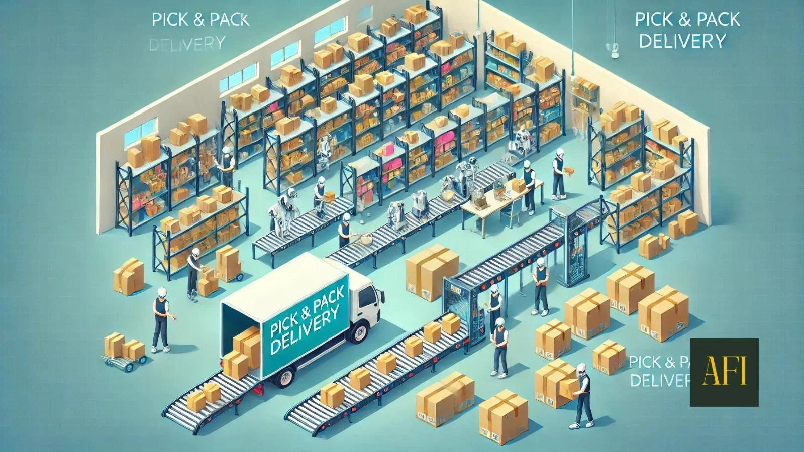 A Few Imports Logistics Pick and Pack Warehouse