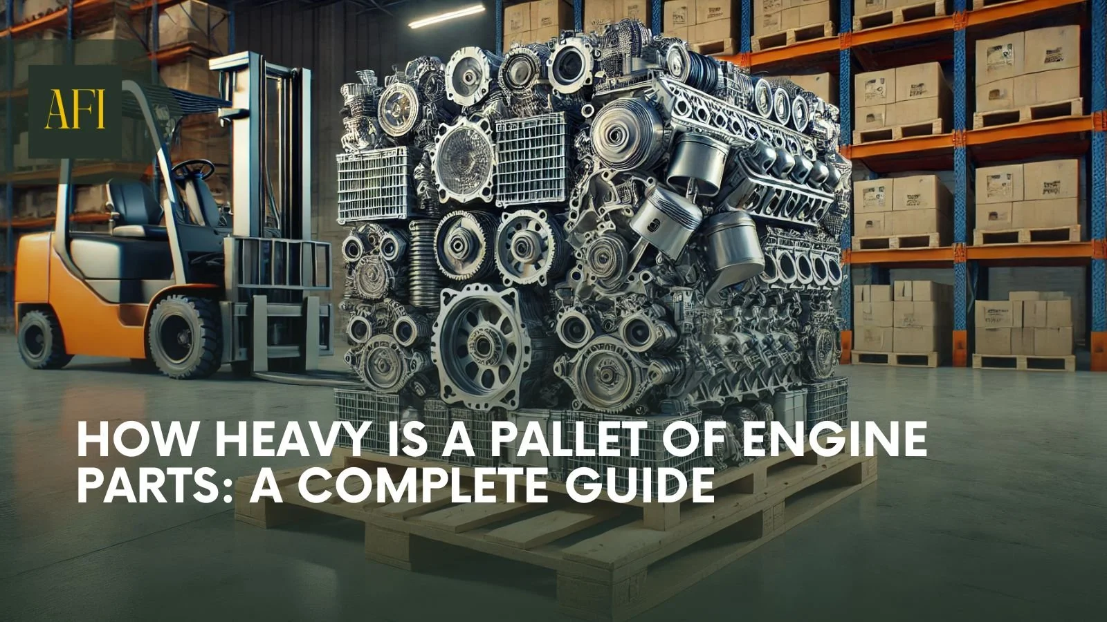 How Heavy Is a Pallet of Engine Parts: A Complete Guide