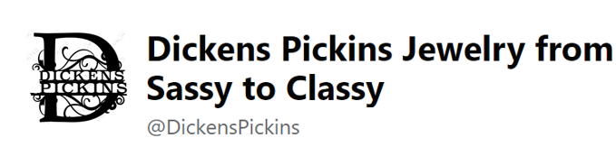 Dickens Pickins Jewelry