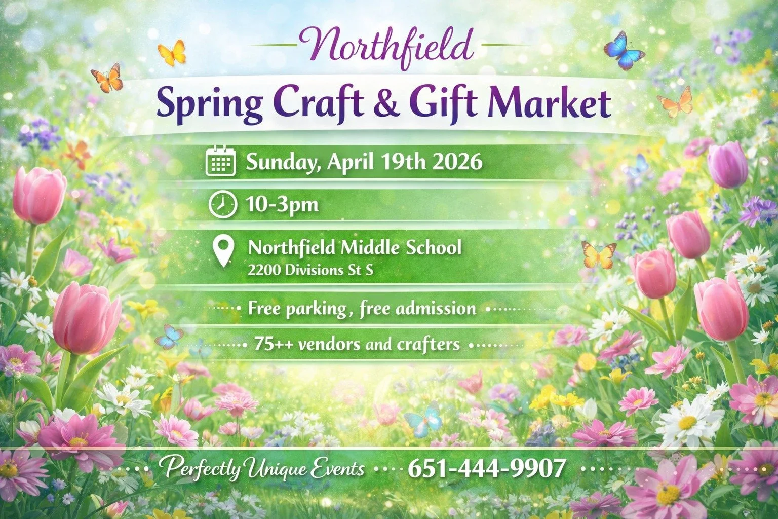 Northfield Spring Craft &amp; Gift Market - Perfectly Unique 