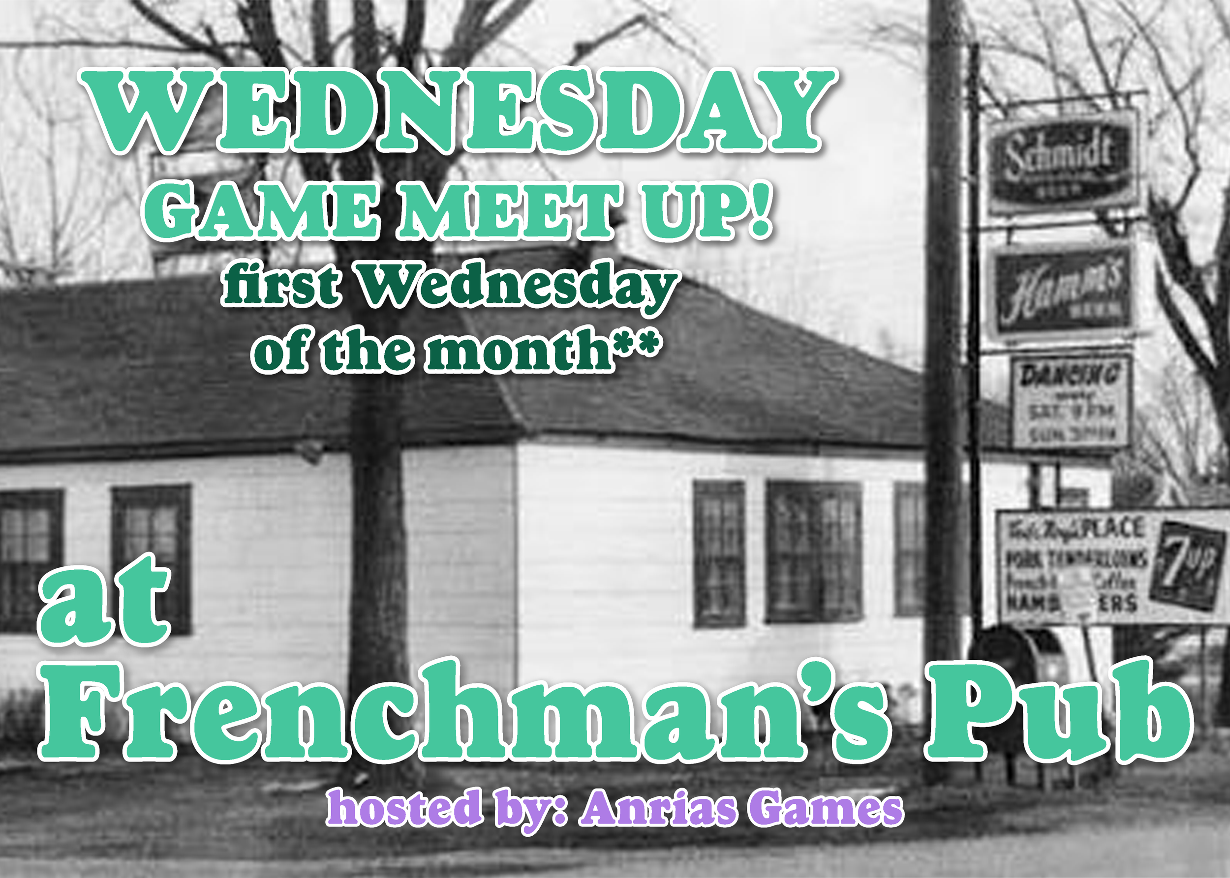 Frenchman's Pub Game Meet-Up SEP 2