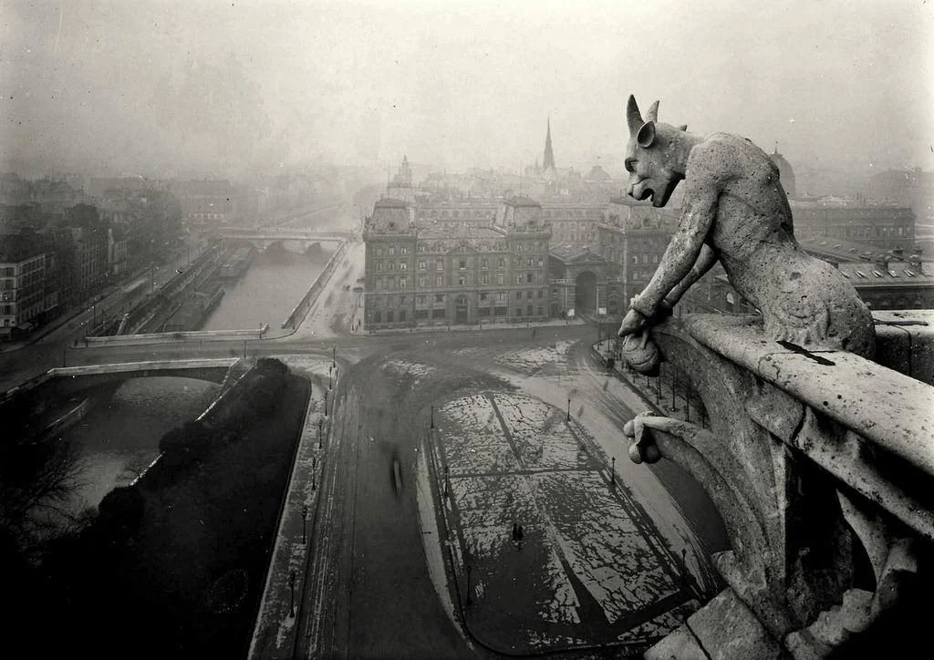 ghostlywriterr:

Notre Dame de Paris, 1920