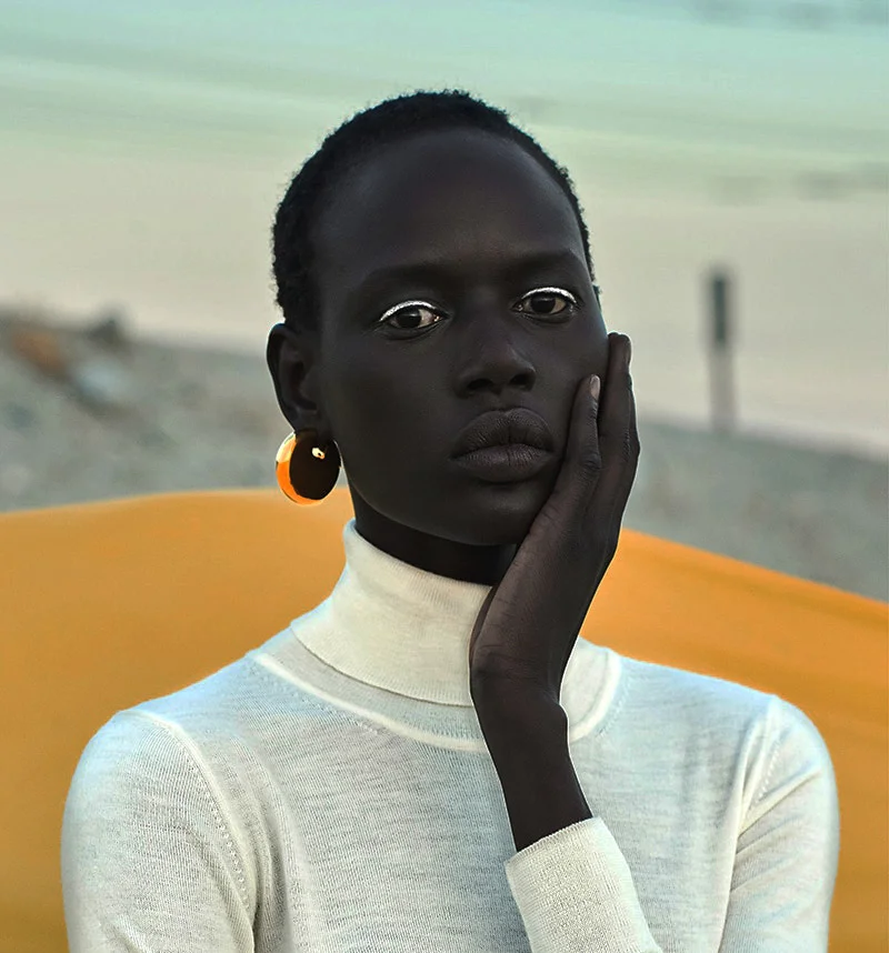 driflloon:
ajak deng for vogue russia sept. 2017