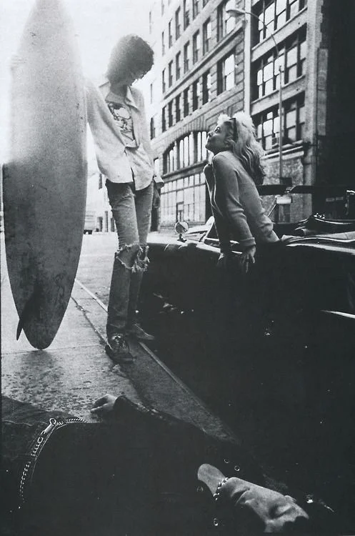 vaticanrust:

Joey Ramone, Dee Dee Ramone, and Debbie Harry, 1977. Photo by Tom Hearn.
