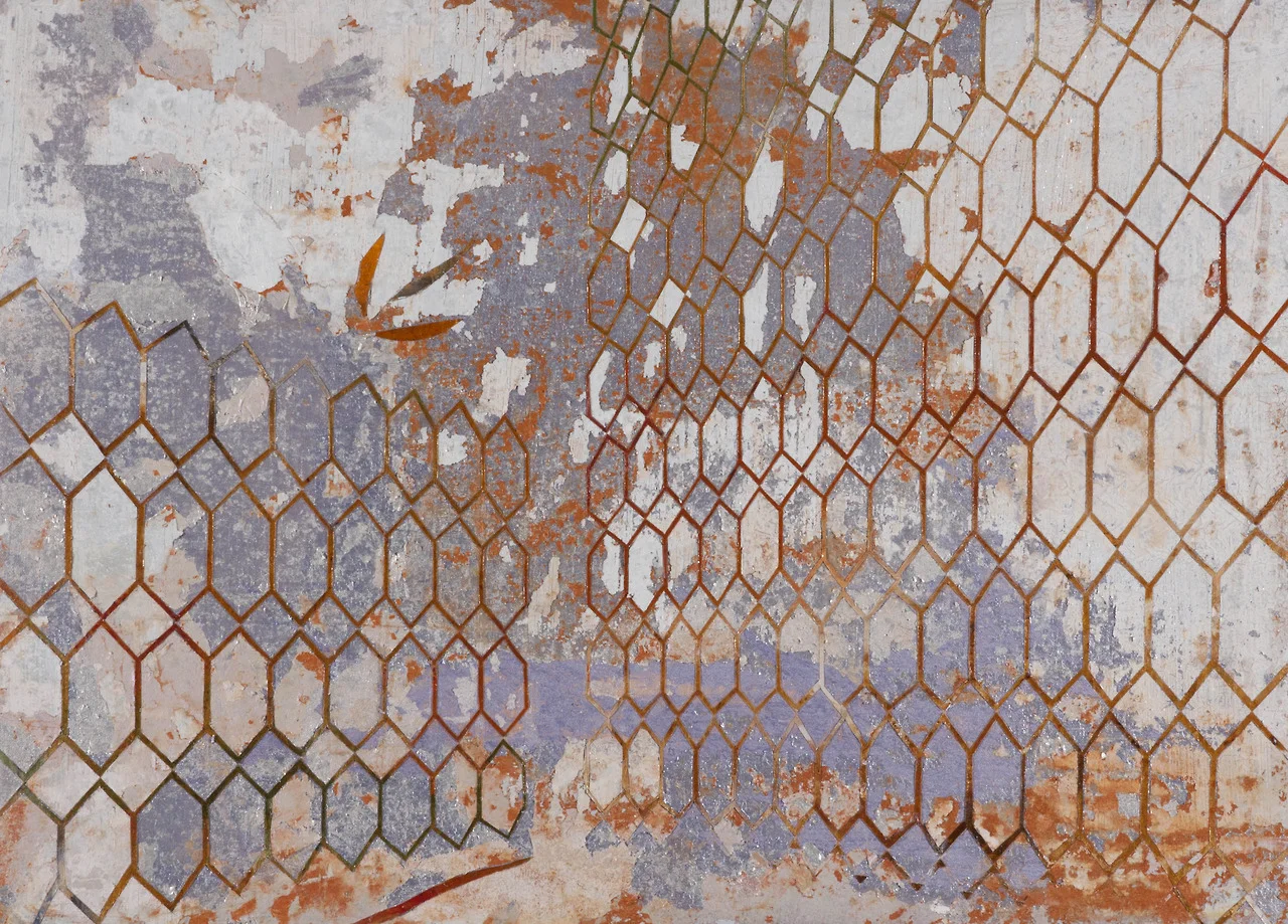 thunderstruck9:Florian Fausch (Swiss, b. 1981), Ohne Titel, 2015-16. Oil and shellac on canvas, 65 x 90 cm.