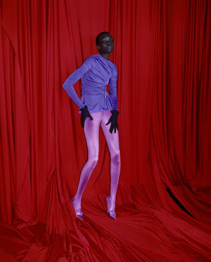 manufactoriel:Alek Wek by Harley Weir 