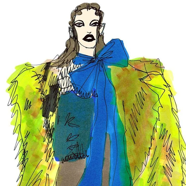 marcjacobs:

Marc Jacobs Fall’16 illustrated by Anjelica Roselyn 