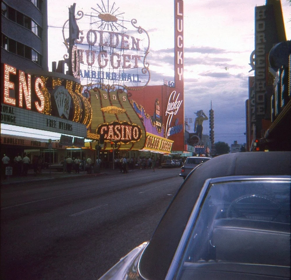 vintagelasvegas:
Cloudy Vegas, 1967. Four Queens, Golden Nugget, and Lucky Casino, via Growdough