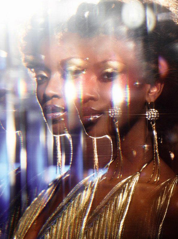 aetsogard:

Riley Montana for MAC Cosmetics “Le Disko” Summer 2015 Collection