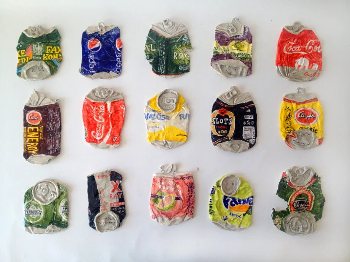 androphilia:

Cans (Squashed) by Rose Eken, 2014