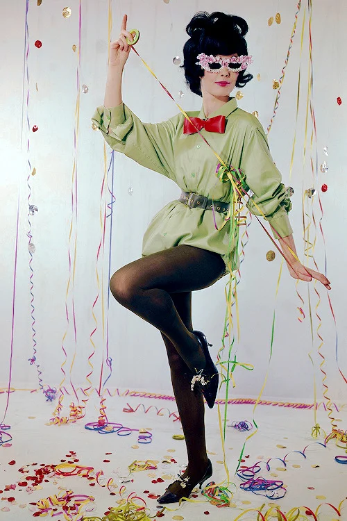 vintagegal:

New Years, 1961