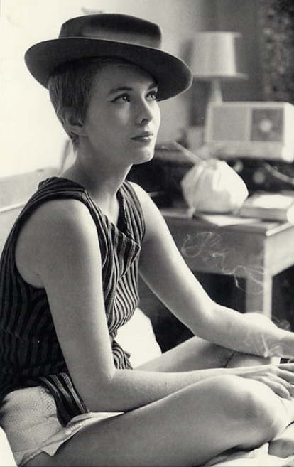  

 Jean Seberg was the epitome of effortless glamour