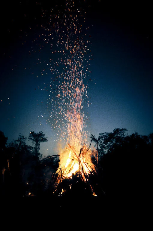 Start a fire.  (But, you know, only you can prevent forest fires.) #Happy4th