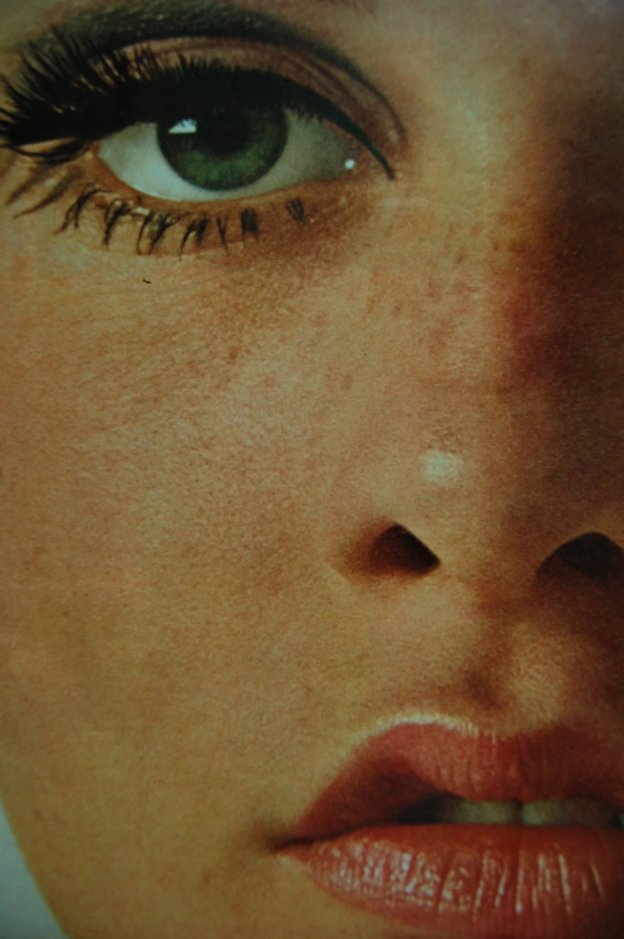 Twiggy in Seventeen Magazine, 1967.