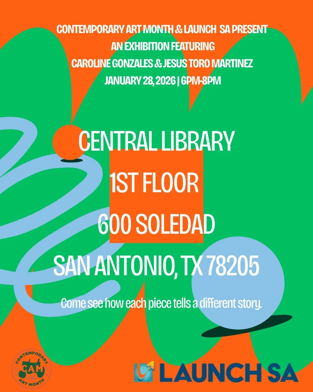 An Exhibition Featuring Caroline Gonzales &amp; Jesus Toro Martinez