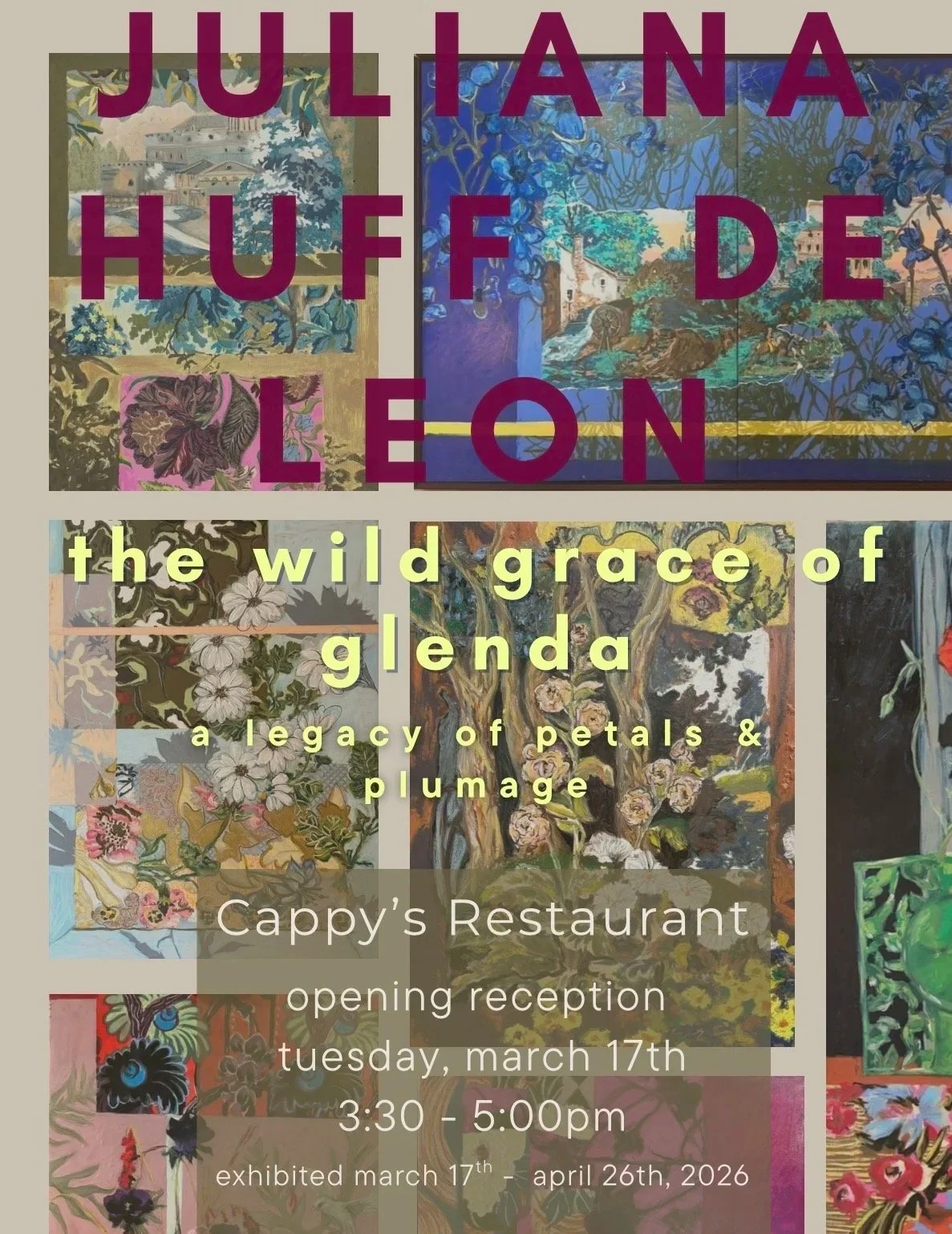 The Wild Grace of Glenda a Legacy of Petals & Plumage